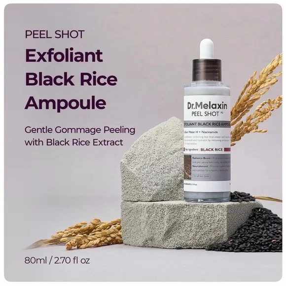 Dr. Melaxin Exfoliating Black Rice Ampoule - Picture 4 of 7